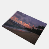 Romantic Beach at Dusk ドアマット (アングル)