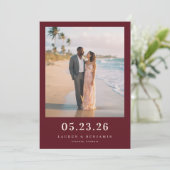 Romantic Beach Photo セーブザデート (スタンド正面)