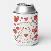 Romantic Bear Heart Can Cooler 缶クーラー (缶裏面)