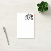 Romantic Bike Post-it®ノート ポストイット (オフィス)