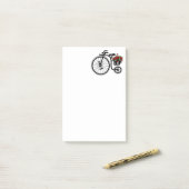 Romantic Bike Post-it®ノート ポストイット (デスク上)