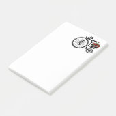 Romantic Bike Post-it®ノート ポストイット (アングル)