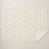 Romantic Birds life is but a dream  シェルパブランケット (正面(横))