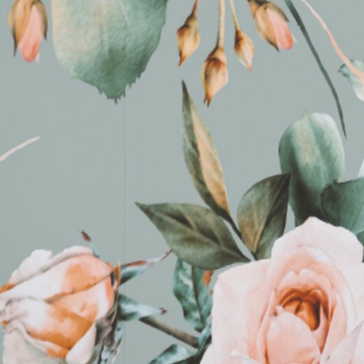 Romantic Blossom Haven 壁紙 (縫い目)