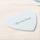 Romantic Blue Life is but a dream ペーパーコースター (アングル)