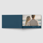 Romantic Blue Photo ゲストブック (全面)