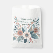 Romantic Bohemian Floral Wedding フェイバーバッグ (正面)