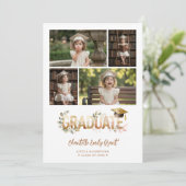 Romantic Botanical Kindergarten Grad 5-Photo 案内状 (スタンド正面)