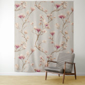 Romantic Botanical Wall Tapestry – Heart Blossom タペストリー (インサイチュ)