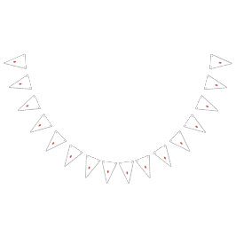 Romantic Bunting Banner | Kiss Decor Party バンティングフラッグ