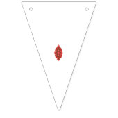 Romantic Bunting Banner | Kiss Decor Party バンティングフラッグ (第2の旗)