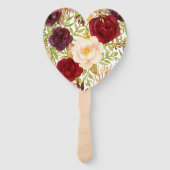 Romantic Burgundy ハンドファン (裏面)