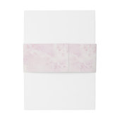 Romantic Café Illustration Monogram Wedding 招待状ベリーバンド (裏面例)