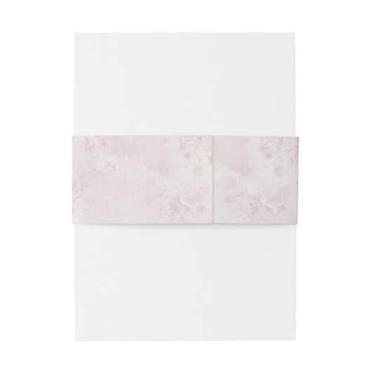 Romantic Café Illustration Monogram Wedding 招待状ベリーバンド (裏面例)