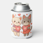 Romantic Cats Heart Can Cooler 缶クーラー (缶裏面)