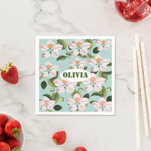 Romantic cherry blossom  スタンダードカクテルナプキン (インサイチュ)