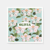 Romantic cherry blossom  スタンダードカクテルナプキン (正面)