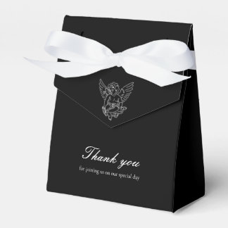 Romantic Cherub Wedding Favor Gift Box Thank You フェイバーボックス