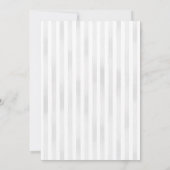 Romantic Chic French Rose Botanical Wedding 招待状 (裏面)