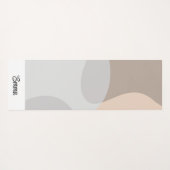 Romantic chic luxe red lips ヨガマット (裏面(横))