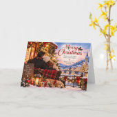 Romantic Christmas Card for Couples カード (黄色い花)