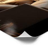 Romantic City Night with Heart Lights ポスター (コーナー)