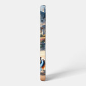 Romantic Coastal Cottage Sunset Stroll Samsung Galaxyケース (左側面)