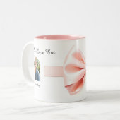 Romantic Coquette Cherub Valentine's Day ツートーンマグカップ (正面左)