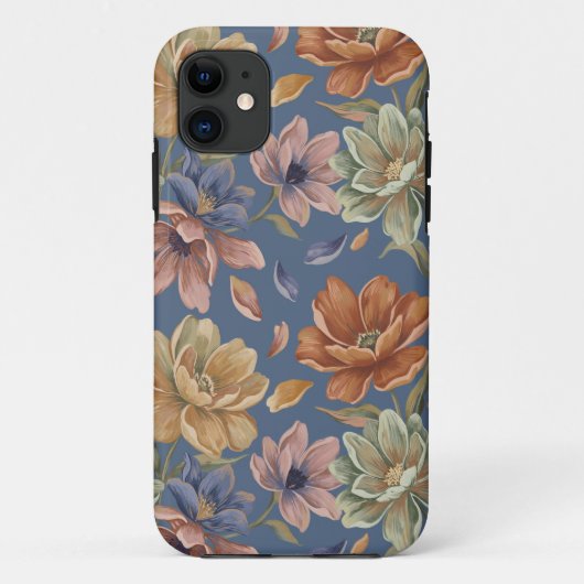 Romantic Cottage Flowers Case-Mate iPhoneケース (裏面)