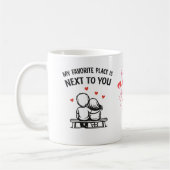 Romantic Couple Coffee Mug – Lovers コーヒーマグカップ (左)