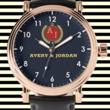 Romantic Couple Gift His and Her name monogram 