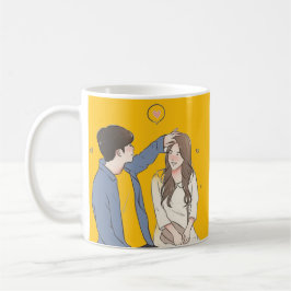 Romantic Couple Mug Perfect Love Gift for Couples コーヒーマグカップ