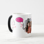 Romantic Couple Photo Mug モーフィングマグカップ (正面左)