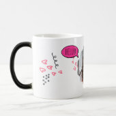 Romantic Couple Photo Mug モーフィングマグカップ (左)