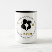 Romantic Couples Mug | His & Hers Love Coffee Cup マグカップ (中央)