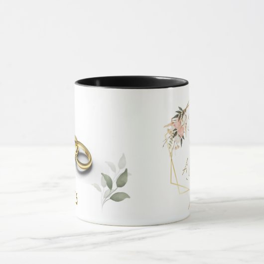 Romantic Couples Mug | His & Hers Love Coffee Cup マグカップ (中央)