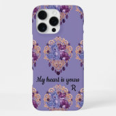 Romantic Crystal Animals Custom Couple iPhoneケース (裏面)
