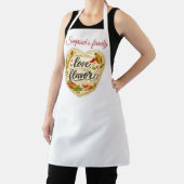 Romantic Custom Family Apron – Cooking with Love   エプロン (インサイチュ)
