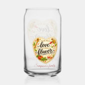 Romantic Custom Family–Cooking with Love   ガラス缶 (裏面)