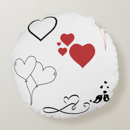 Romantic Decorative Cushion ラウンドクッション (裏面)