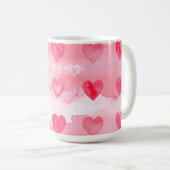 ROMANTIC Definition Mug – Heartfelt Gift for Loved コーヒーマグカップ (正面右)
