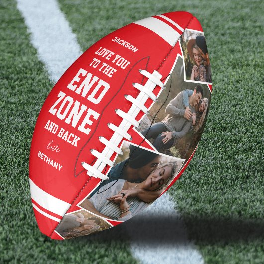 Romantic "End Zone and Back" 4 Photo アメリカンフットボール