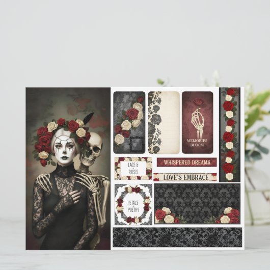 Romantic Ephemera Sheet  カード (スタンド正面)