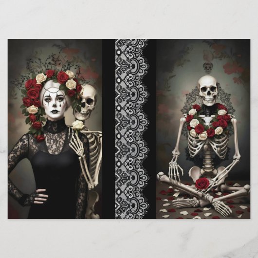 Romantic Ephemera Sheet  カード (裏面)