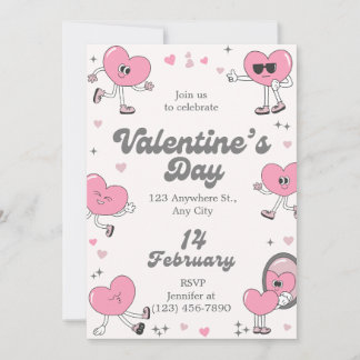 Romantic Every Day is Valentine's Custom Greeting シーズンカード