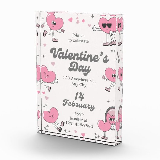 ​Romantic Every Day is Valentine's Custom Greeting フォトブロック (右)