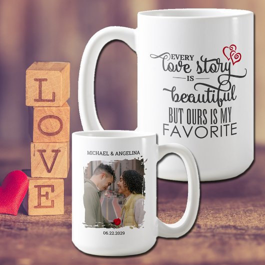 Romantic Every Love Story is Beautiful コーヒーマグカップ
