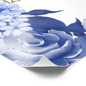 Romantic Field purple Flowers フォトプリント (角)