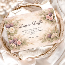 Romantic Fig Orchard Diapper Raffle