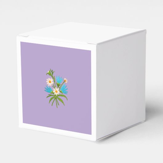 Romantic Floral – Botanical Fantasy Minimalist  フェイバーボックス (正面サイド)